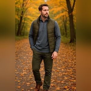 Van Heusen Flex Gray Quarter-Zip Pullover XXL